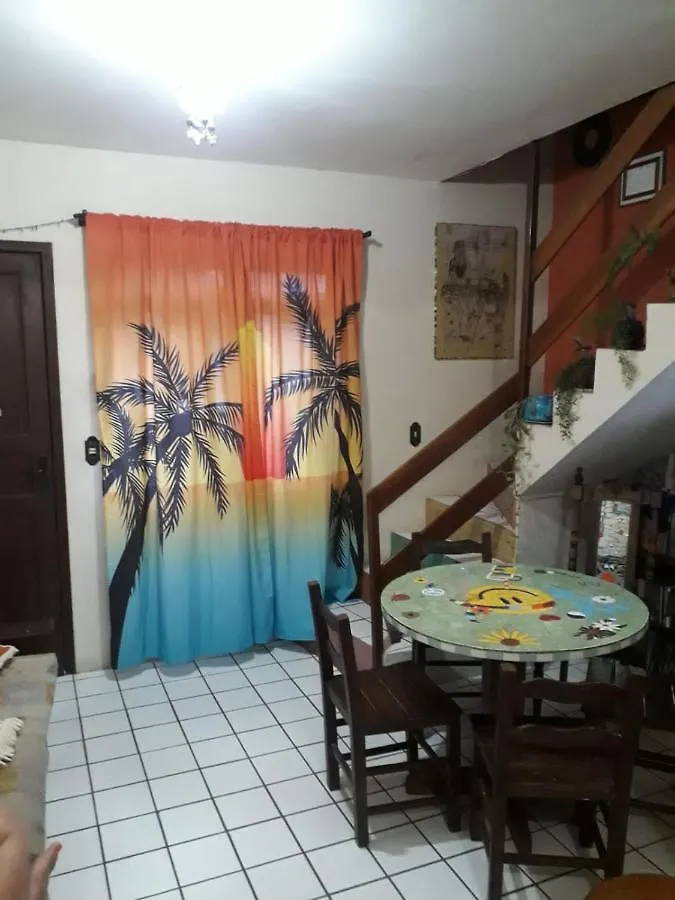 Casa Hostel Mosaicos Dya Florianópolis Oda ve Kahvaltı